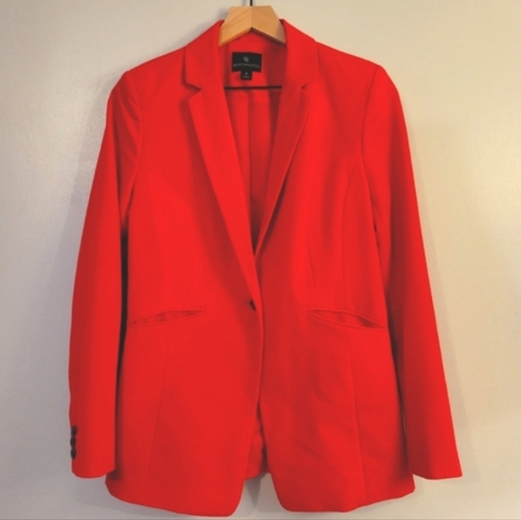 Worthington Jackets & Blazers - Small Worthington Coral Blazer. EUC, still sewn, one minor flaw